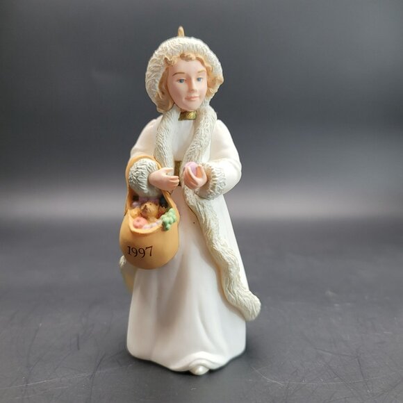 Hallmark Ornament Christmas Visitors 1997 Colyda Keepsake La Dene JJ1580 - Picture 1 of 6